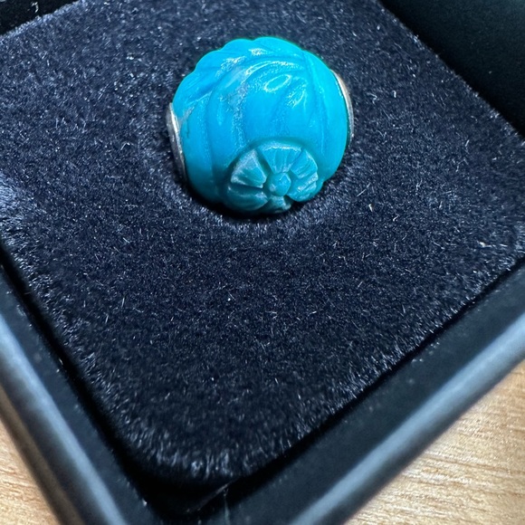 Thomas Sabo Textile turquoise Karma bead AUTHENTIC (New) - Picture 5 of 8